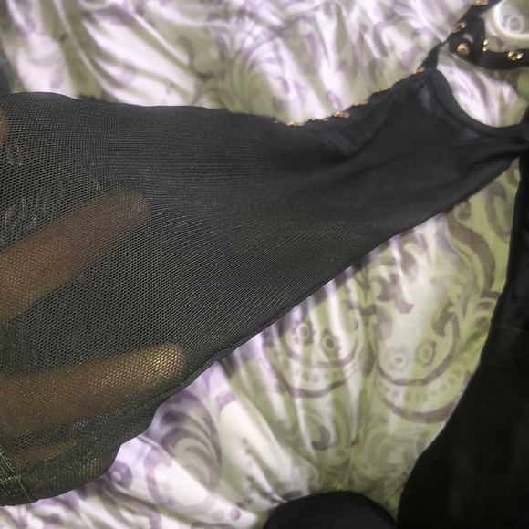 Mini black dress - Picture 2 of 3